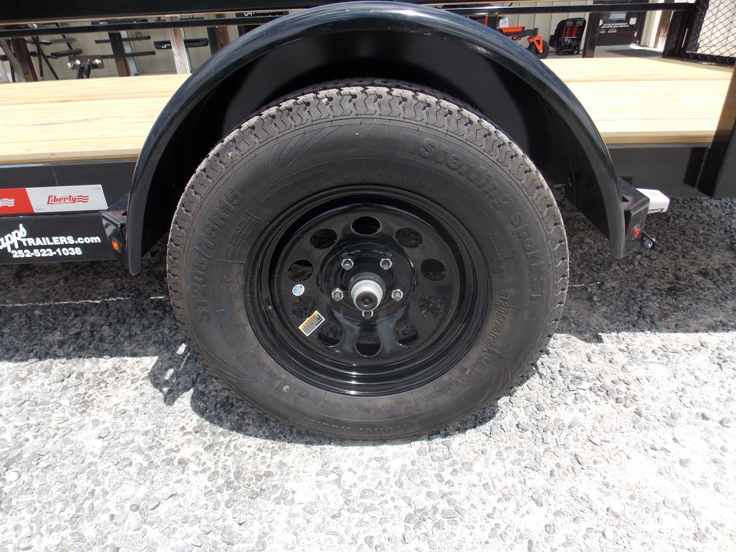 New 2025 Liberty LU3K83X14C4 Utility Trailer