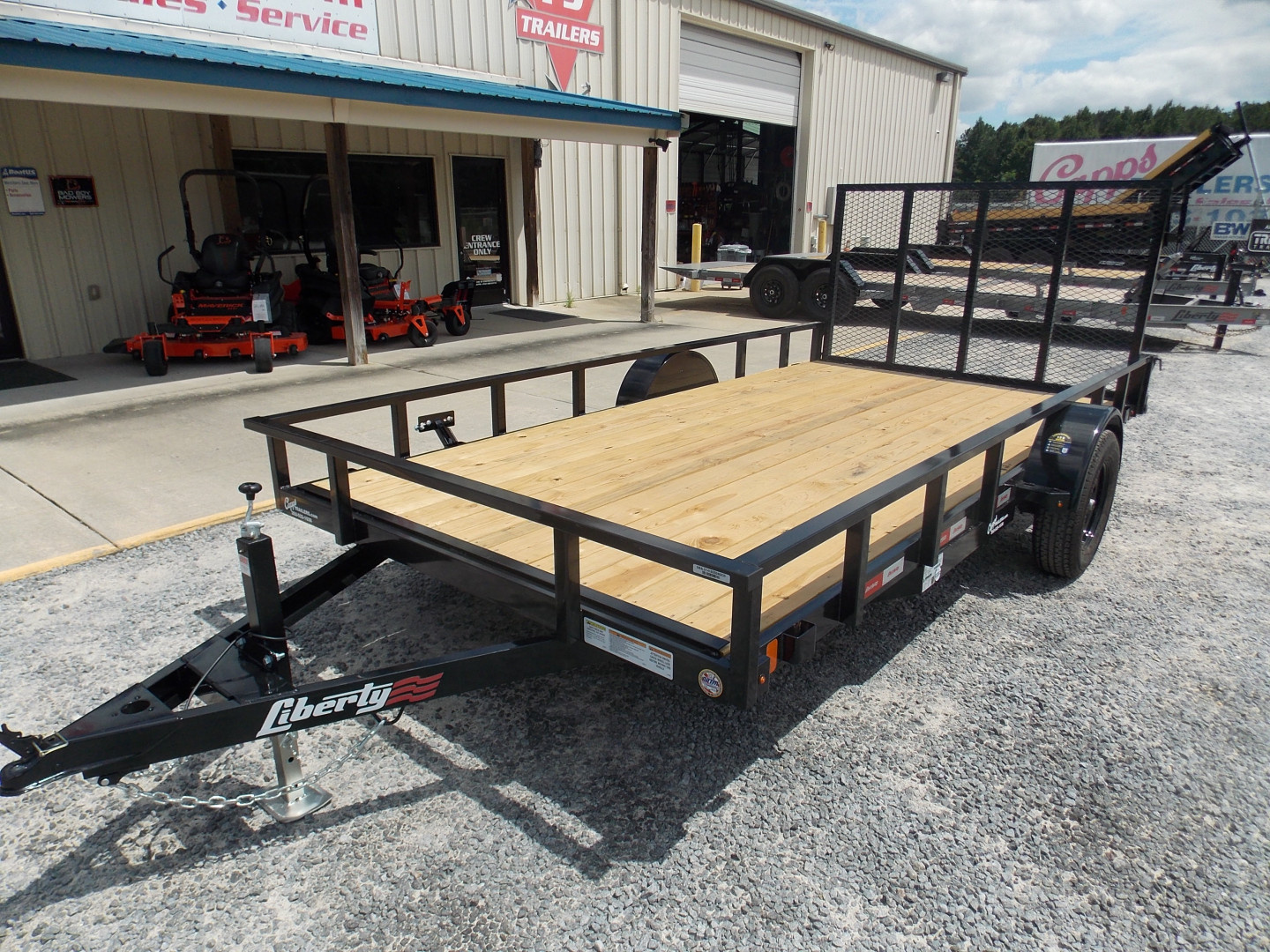 New 2025 Liberty LU3K83X14C4 Utility Trailer