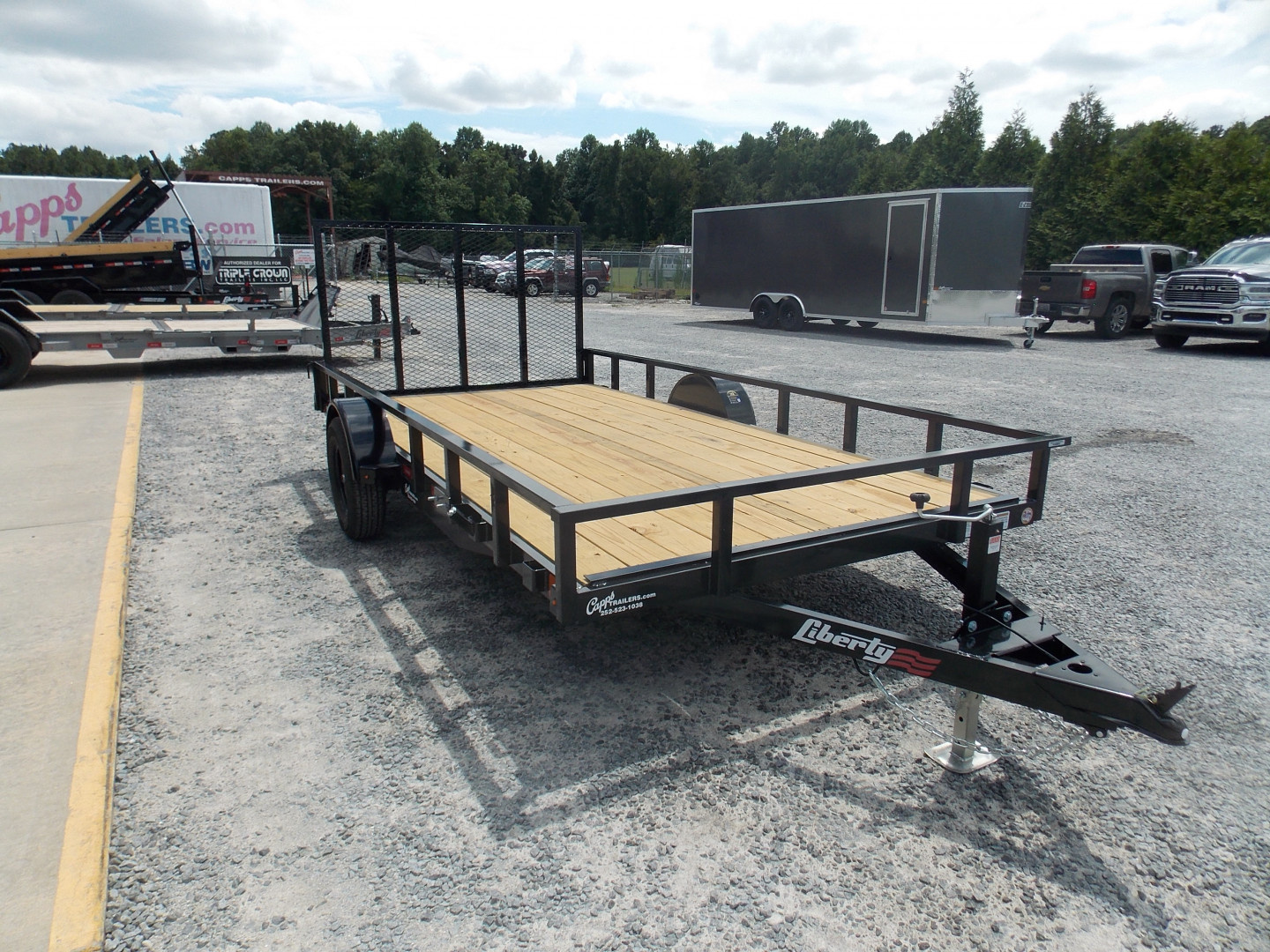 New 2025 Liberty LU3K83X14C4 Utility Trailer