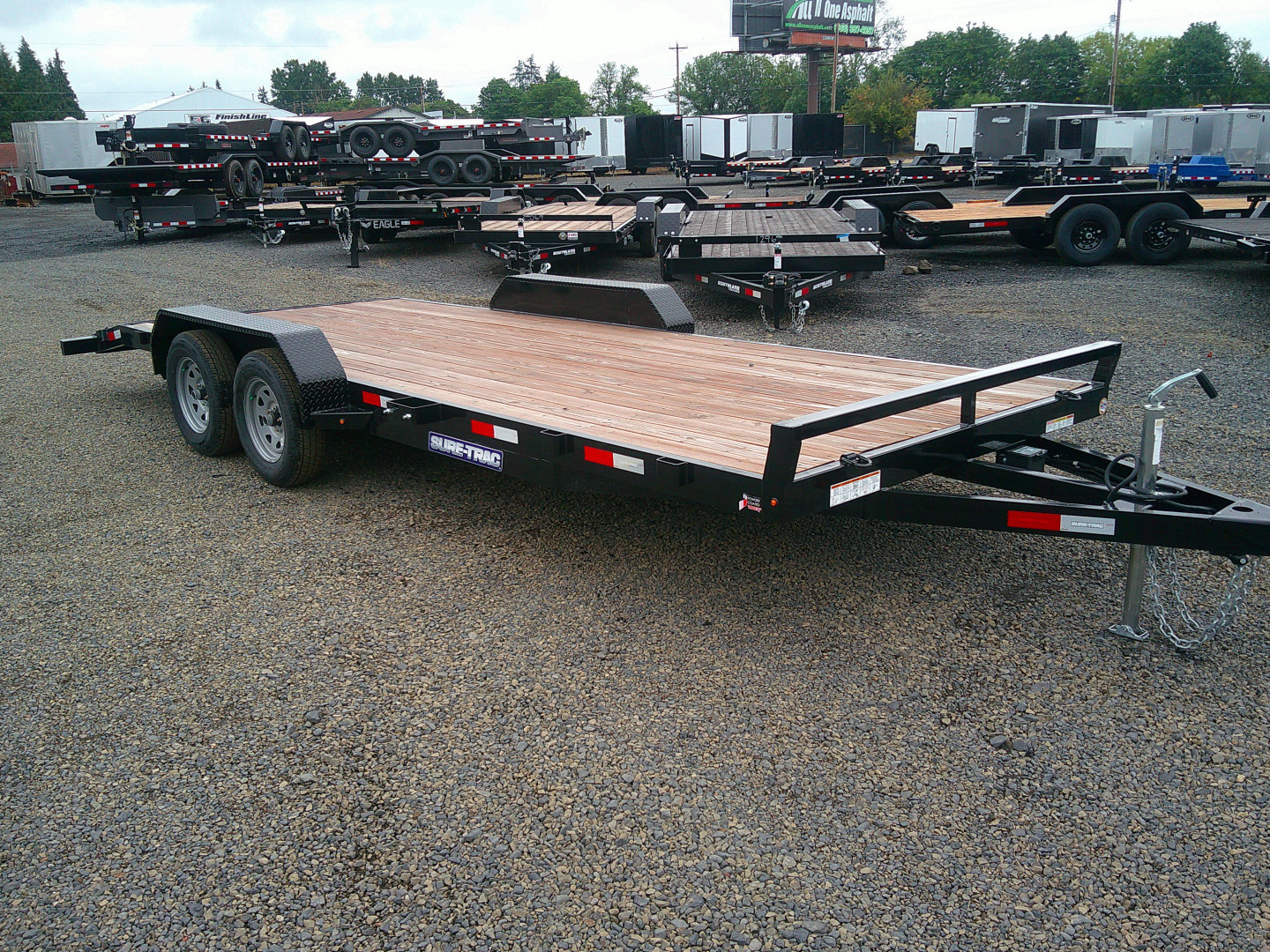 New 2025 Sure-Trac 7x20 (18+2) 7K Car Hauler