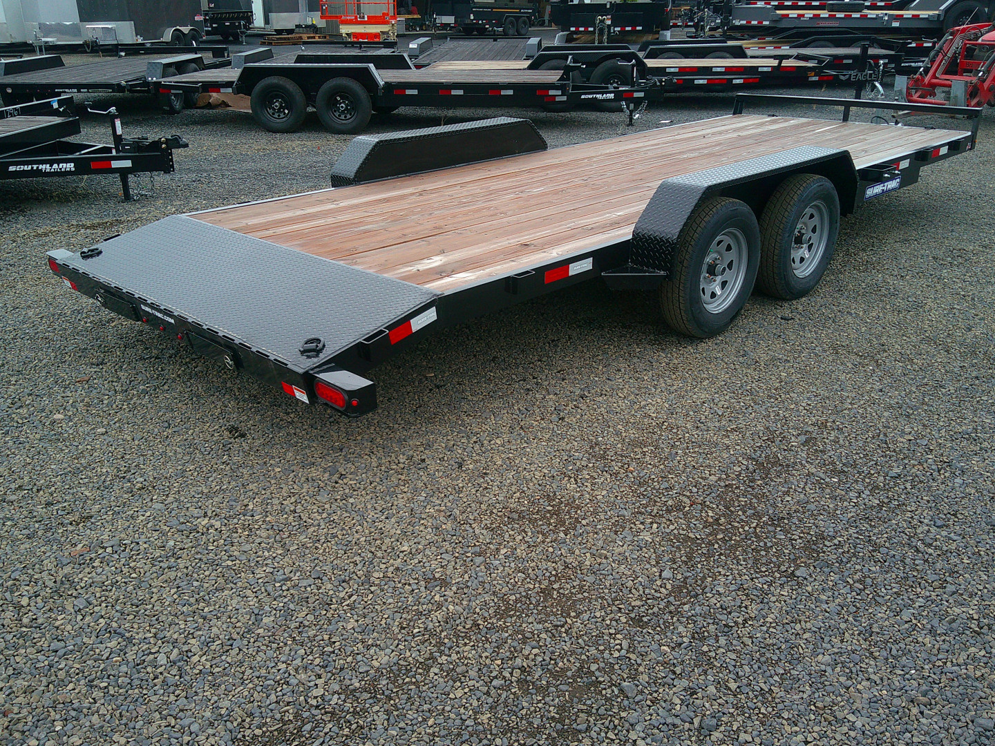 New 2025 Sure-Trac 7x20 (18+2) 7K Car Hauler