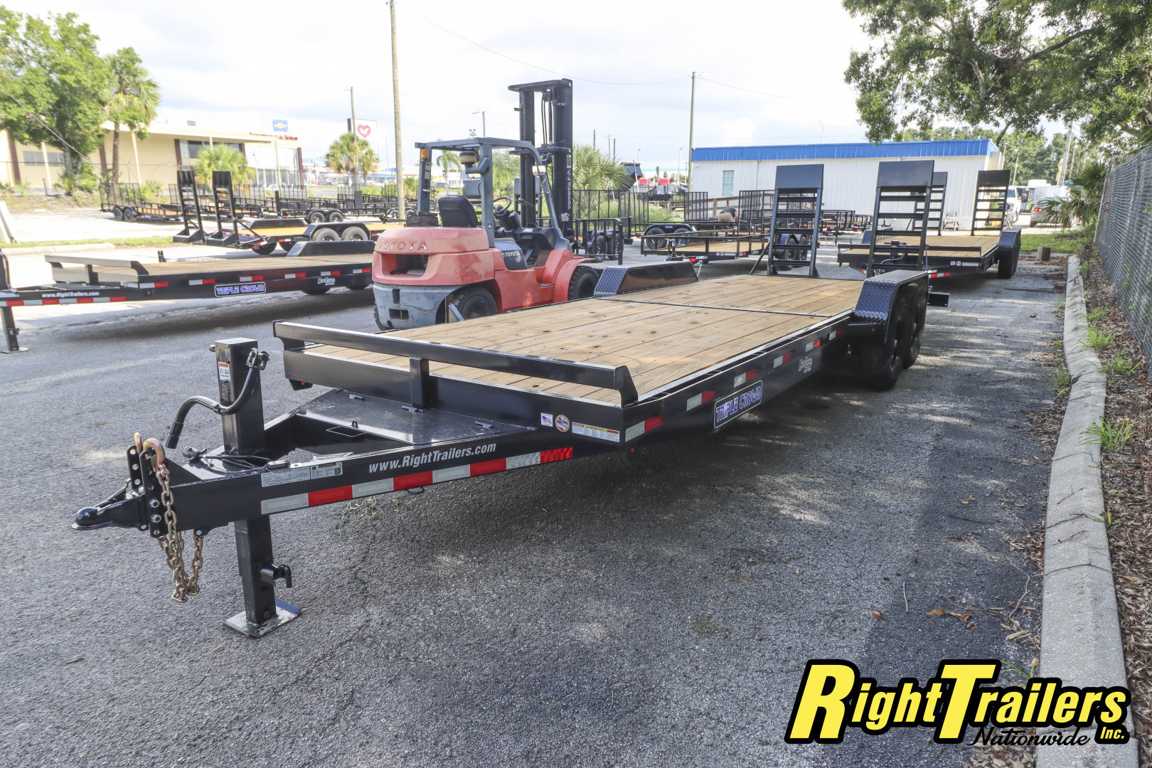 New 2025 7X24 Triple Crown Equipment Trailer