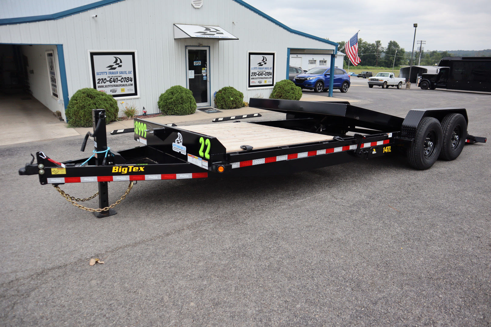New 2026 Big Tex Trailers 22' Tilt Trailer