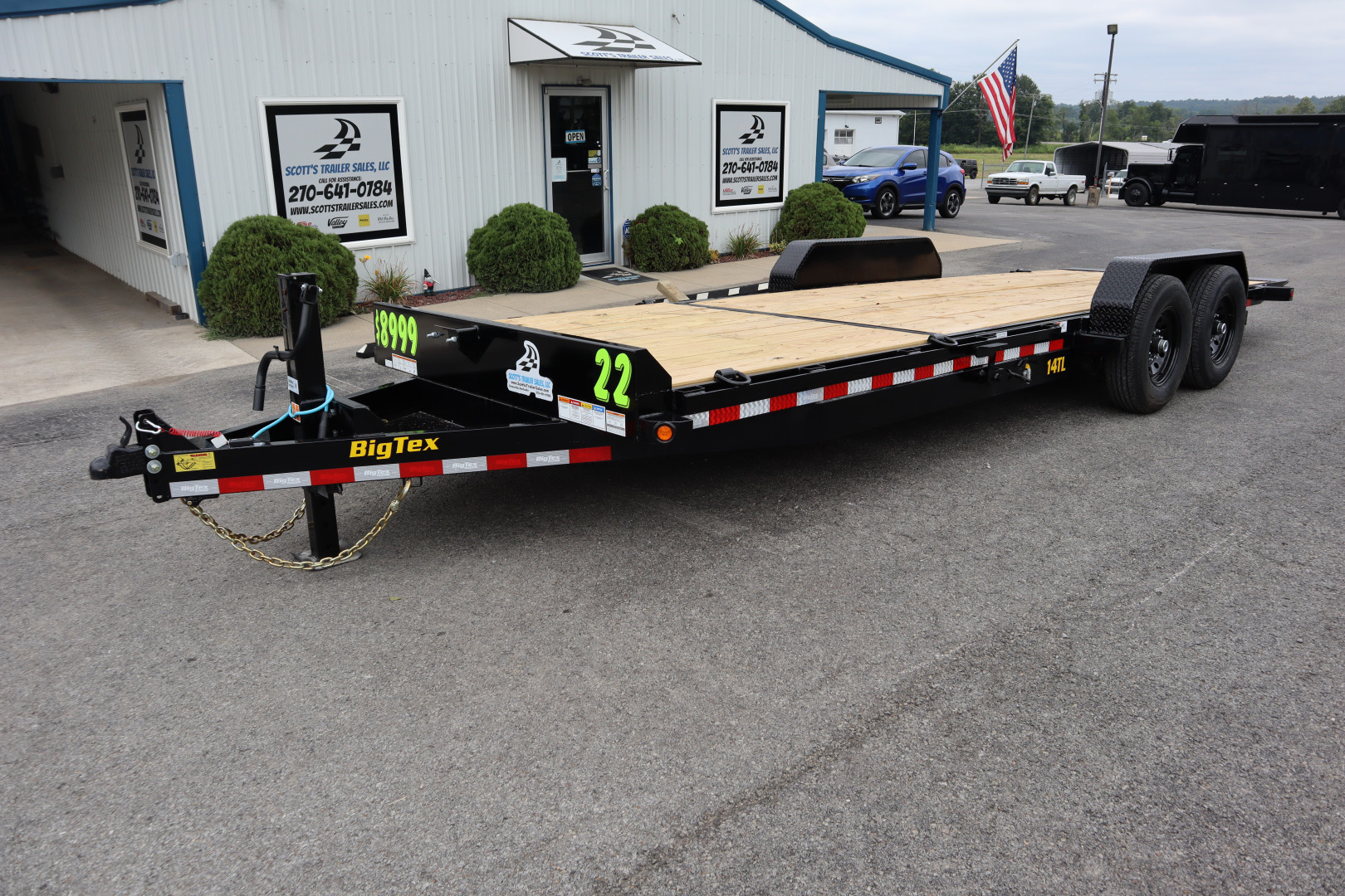 New 2026 Big Tex Trailers 22' Tilt Trailer