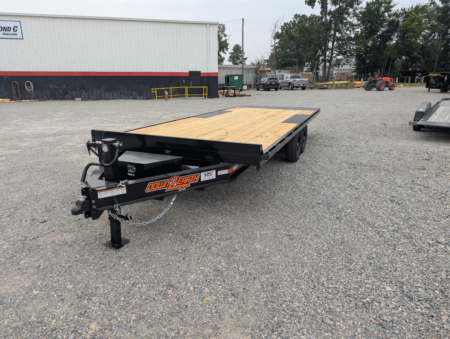 New 2025 Down 2 Earth Trailers 22ft Deckover Tilt Trailer