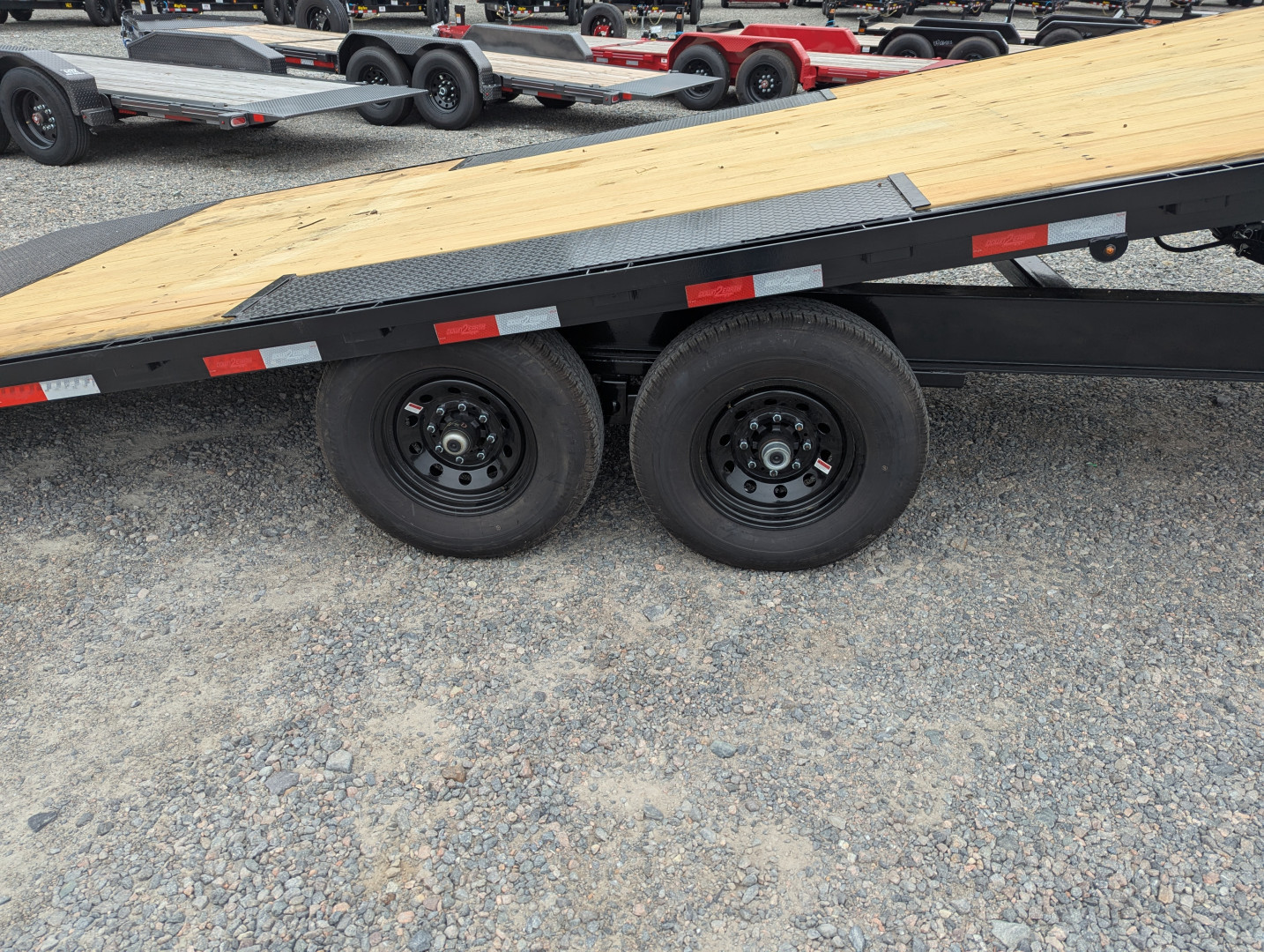 New 2025 Down 2 Earth Trailers 22ft Deckover Tilt Trailer