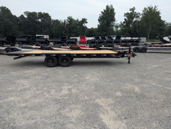 New 2025 Down 2 Earth Trailers 22ft Deckover Tilt Trailer