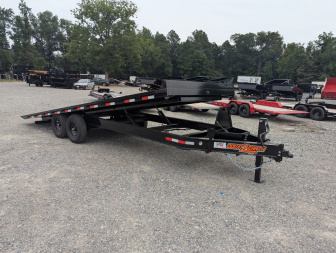 New 2025 Down 2 Earth Trailers 22ft Deckover Tilt Trailer