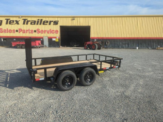 New 2025 Down 2 Earth Trailers 6x12 Tandem Axle w/ Gate