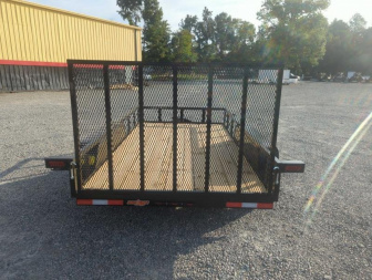 New 2025 Down 2 Earth Trailers 6x12 Tandem Axle w/ Gate