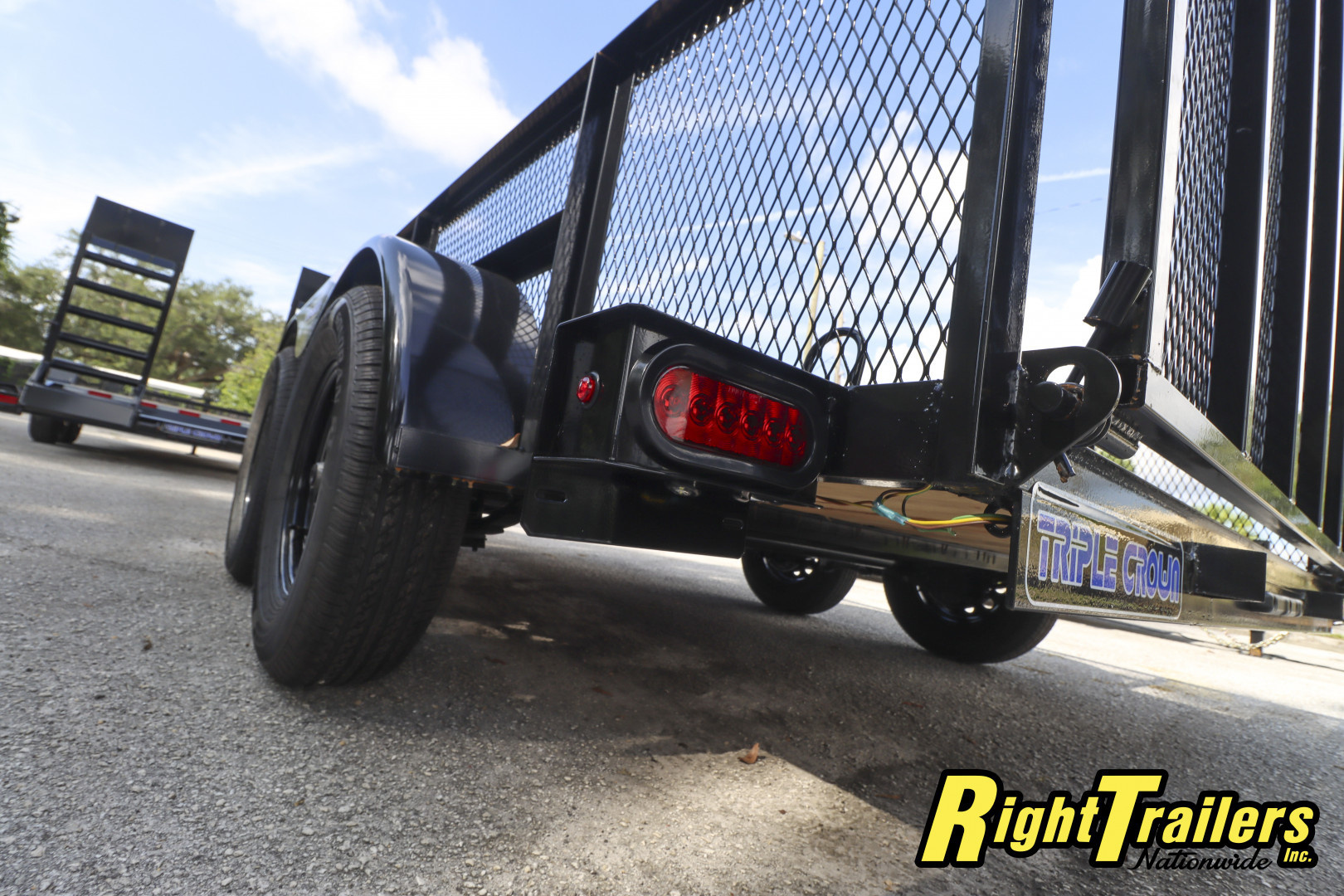 New 2025 6X12 Triple Crown Utility Trailer