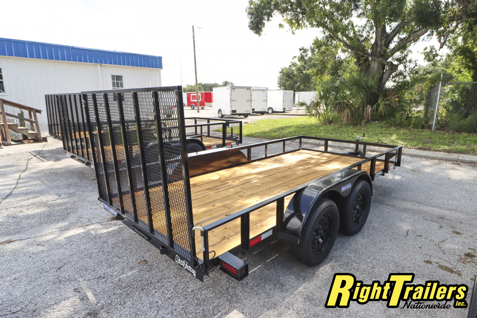 New 2025 6X14 Triple Crown Utility Trailer