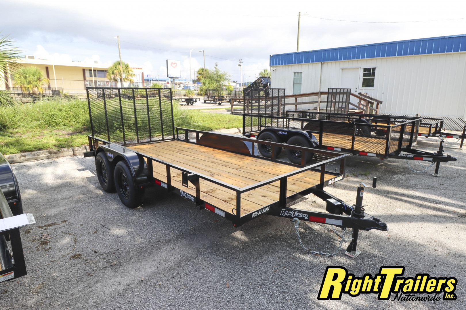 New 2025 6X14 Triple Crown Utility Trailer