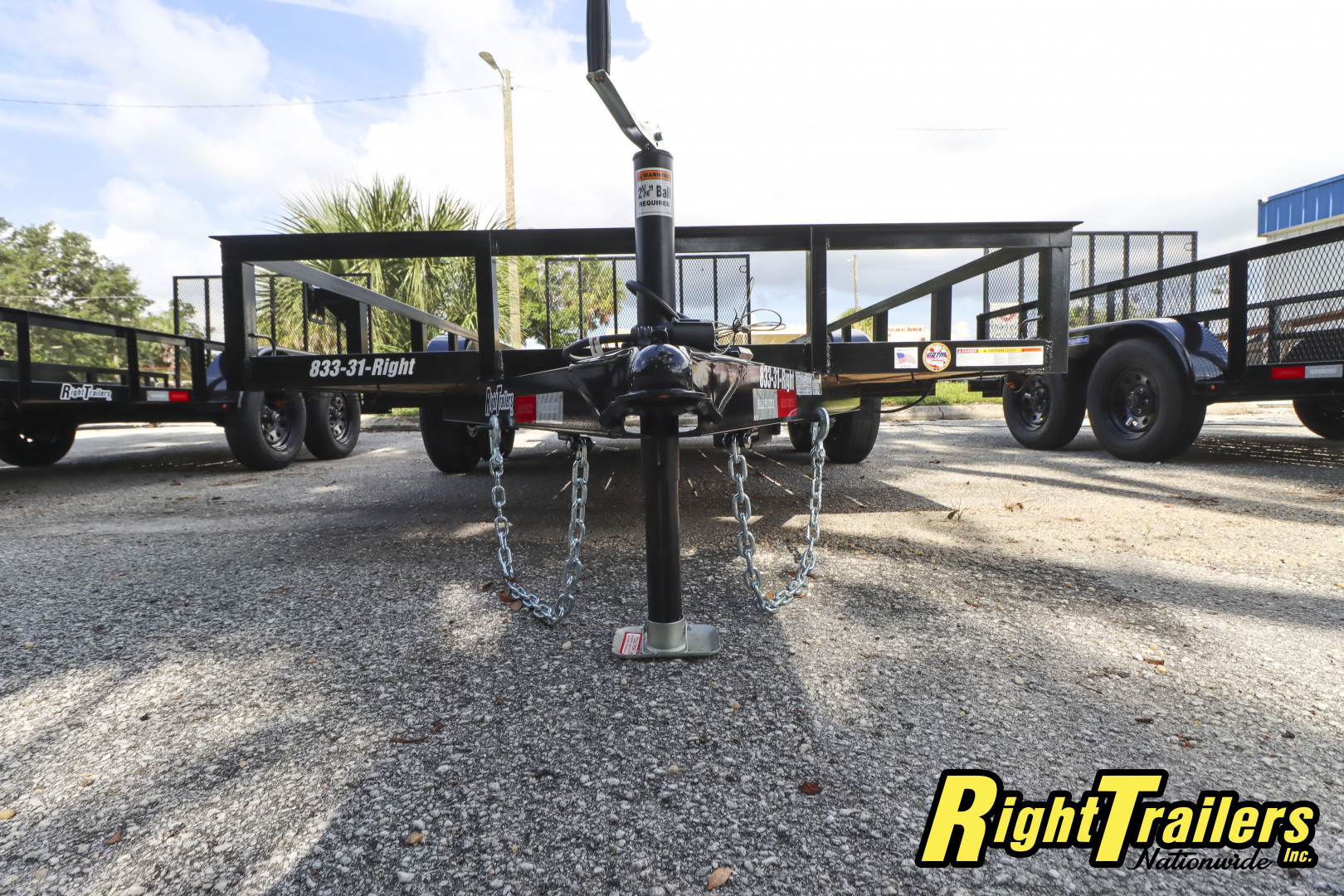 New 2025 6X14 Triple Crown Utility Trailer