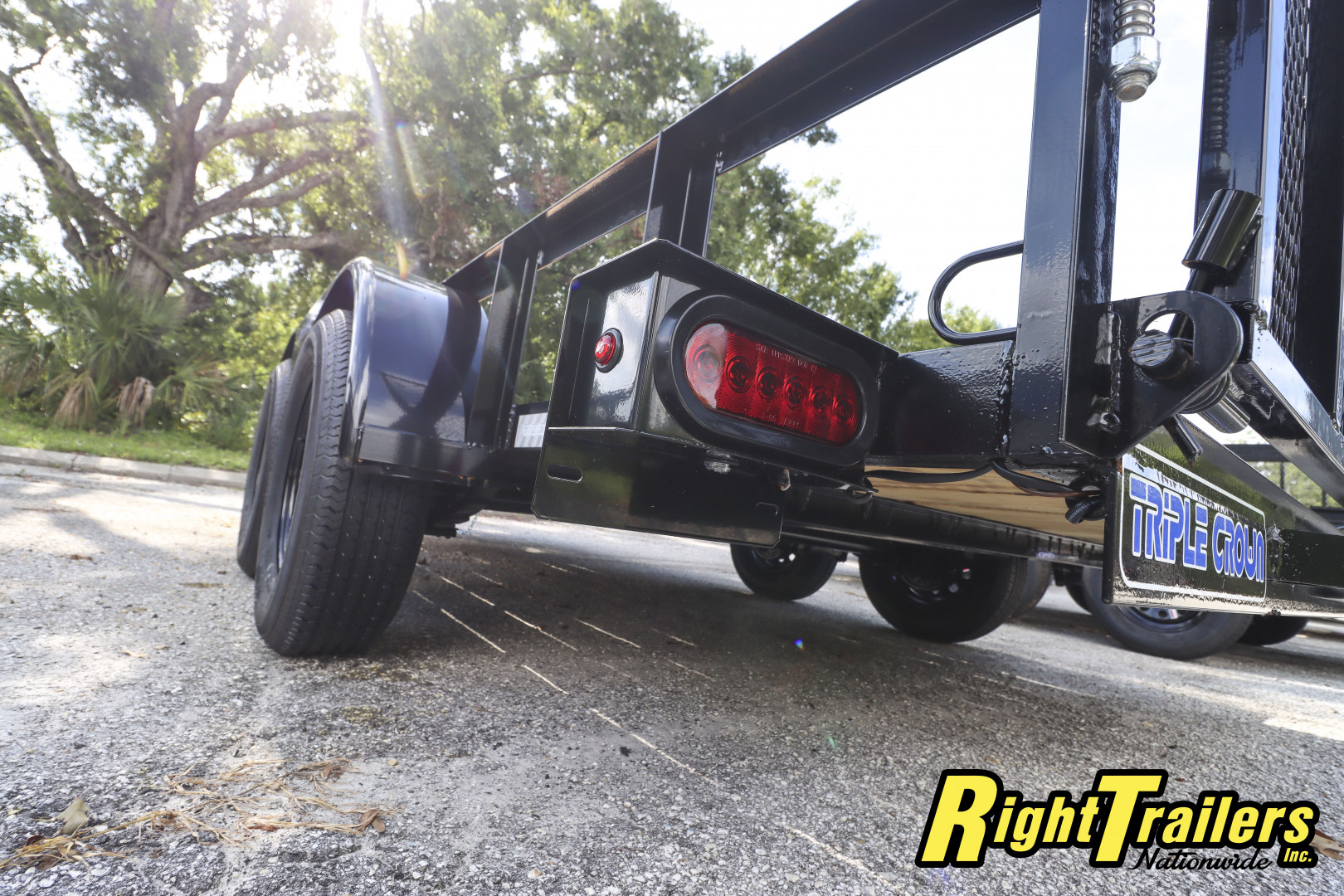 New 2025 6X14 Triple Crown Utility Trailer