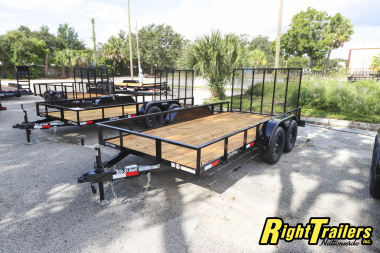 New 2025 6X14 Triple Crown Utility Trailer