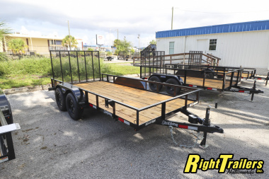 New 2025 6X14 Triple Crown Utility Trailer