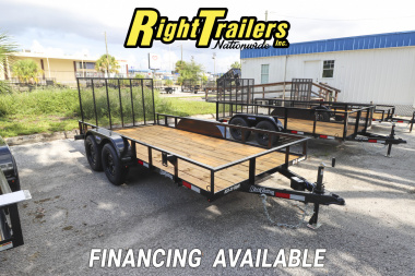 New 2025 6X14 Triple Crown Utility Trailer