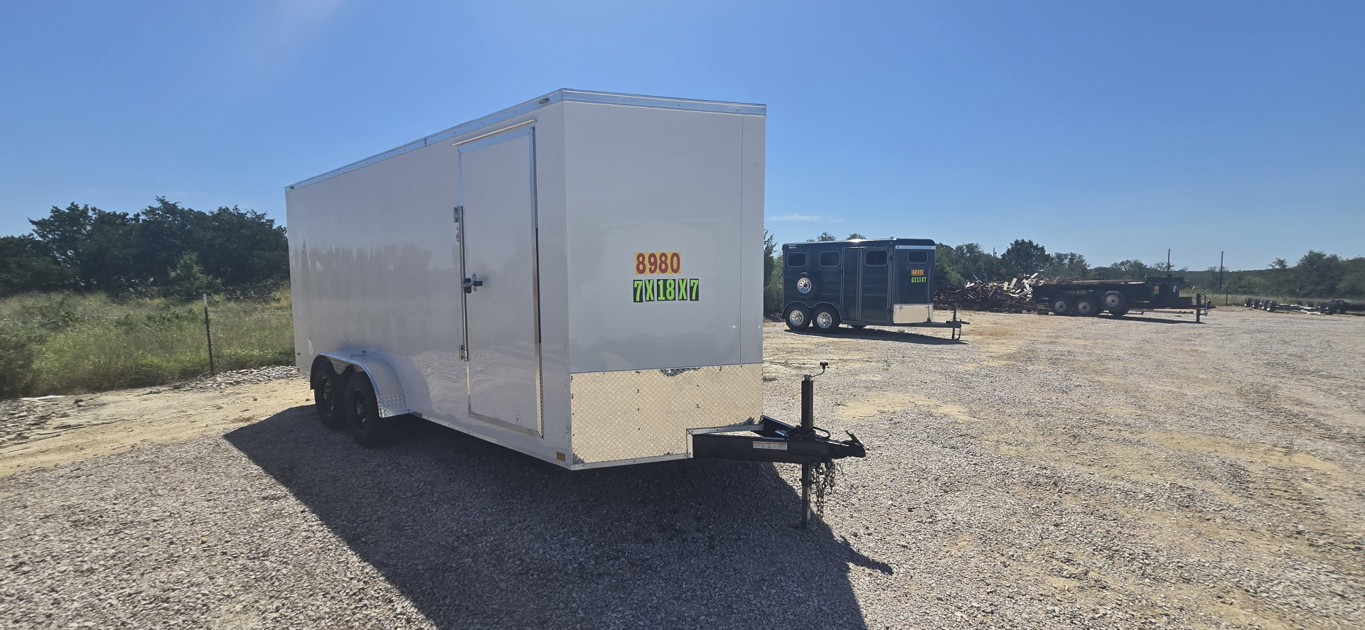 New 2025 Stallion Manufacturing LLC 7' X 18' X 7' Cargo / Enclosed Trailer