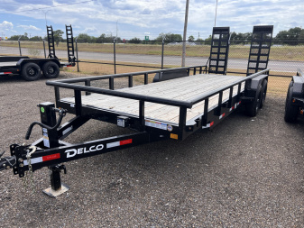 New 2025 Delco Trailers 83x22ft Equipment Trailer 14k