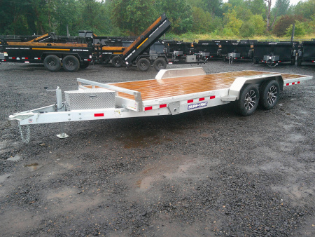 New 2025 Sure-Trac 7x20 7K Aluminum Power Tilt Trailer