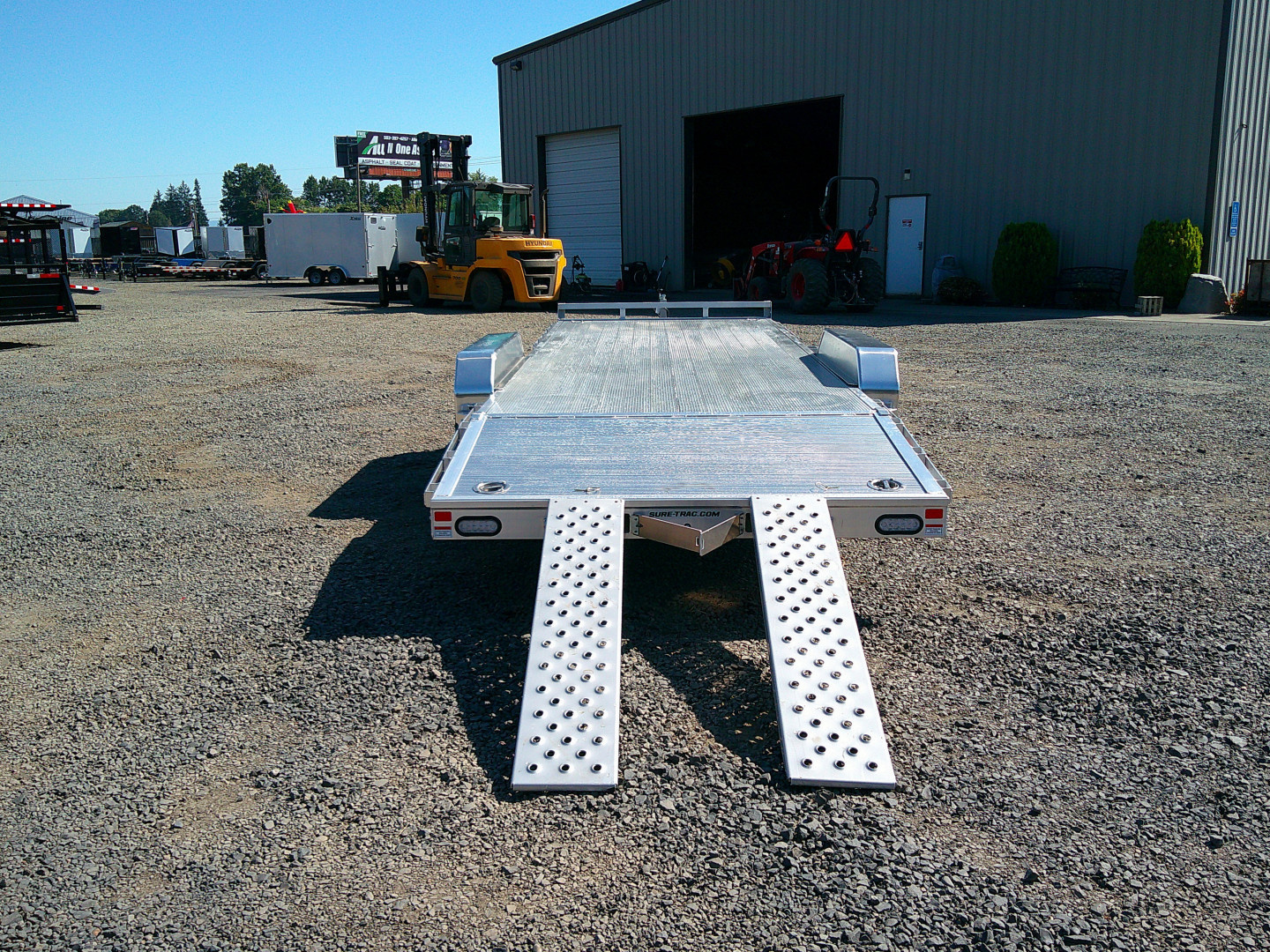 New 2025 Sure-Trac 7x20+2 10k Aluminum Car Hauler