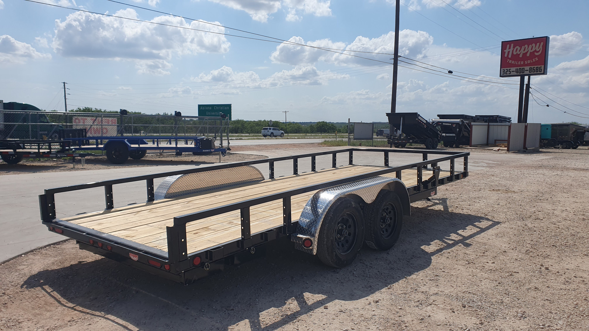 New 2026 PJ 83"x18' Tandem Axle Utility Trailer - UL