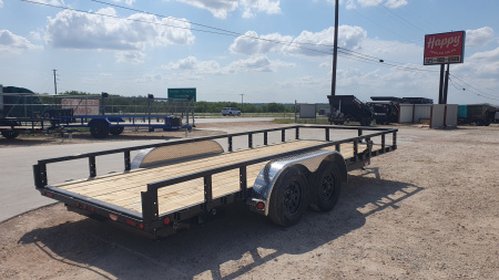 New 2026 PJ 83"x18' Tandem Axle Utility Trailer - UL
