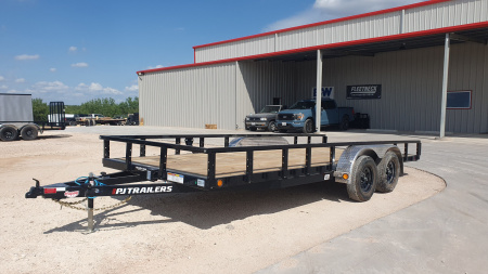 2026 PJ 83"x18' Tandem Axle Utility Trailer - UL