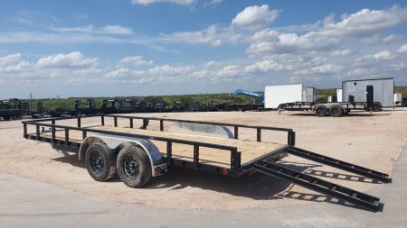 New 2026 PJ 83"x18' Tandem Axle Utility Trailer - UL