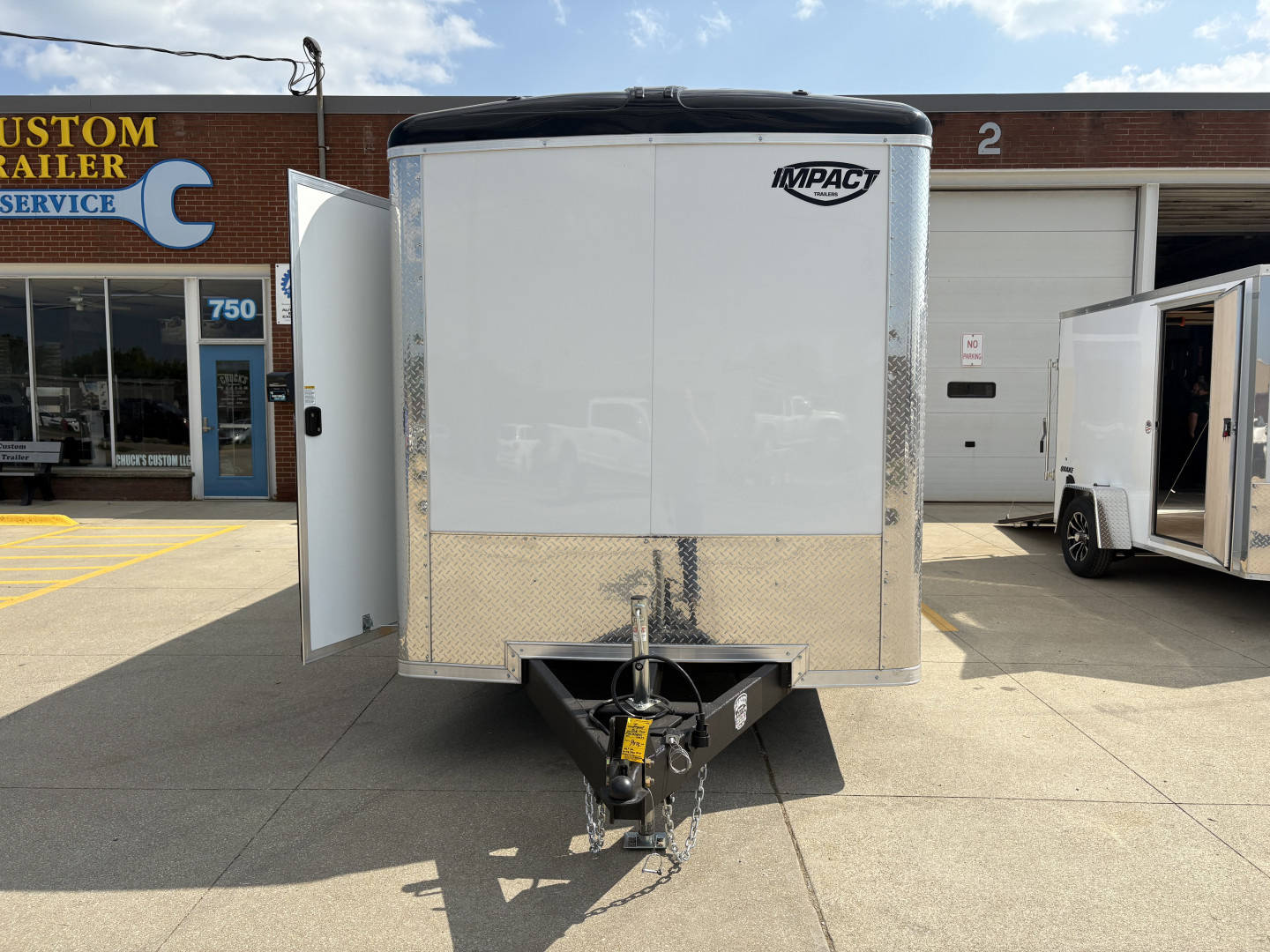 New 2026 Impact Trailers 7'X16' TREMOR ROUND TOP ROUND FRONT RAMP DOOR Cargo / Enclosed Trailer