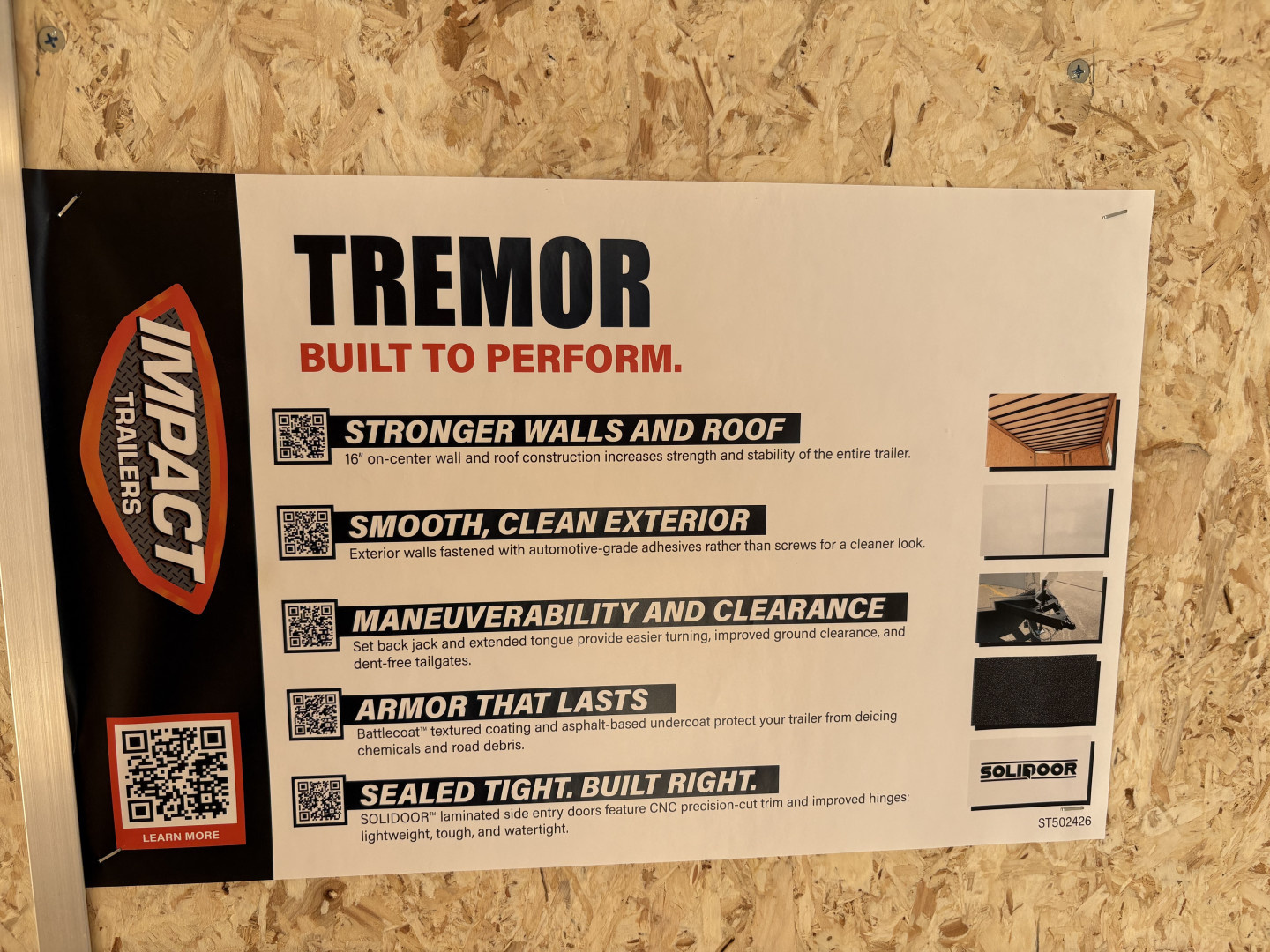 New 2026 Impact Trailers 7'X16' TREMOR ROUND TOP ROUND FRONT RAMP DOOR Cargo / Enclosed Trailer