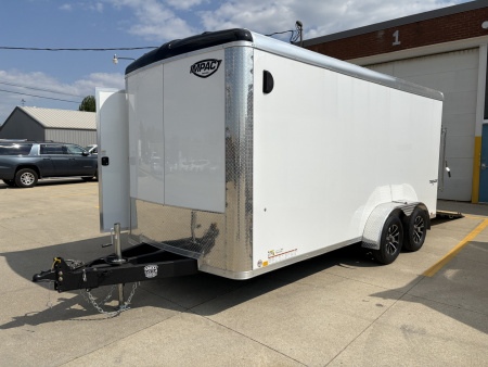 New 2025 Impact Trailers 7'X16' TREMOR ROUND TOP ROUND FRONT RAMP DOOR Cargo / Enclosed Trailer