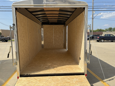 New 2026 Impact Trailers 7'X16' TREMOR ROUND TOP ROUND FRONT RAMP DOOR Cargo / Enclosed Trailer