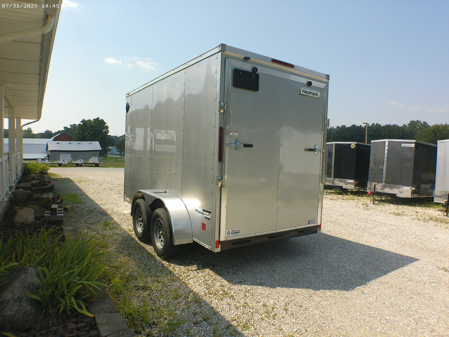New 2026 Haulmark Passport 6x12 Tandem Deluxe Cargo / Enclosed Trailer