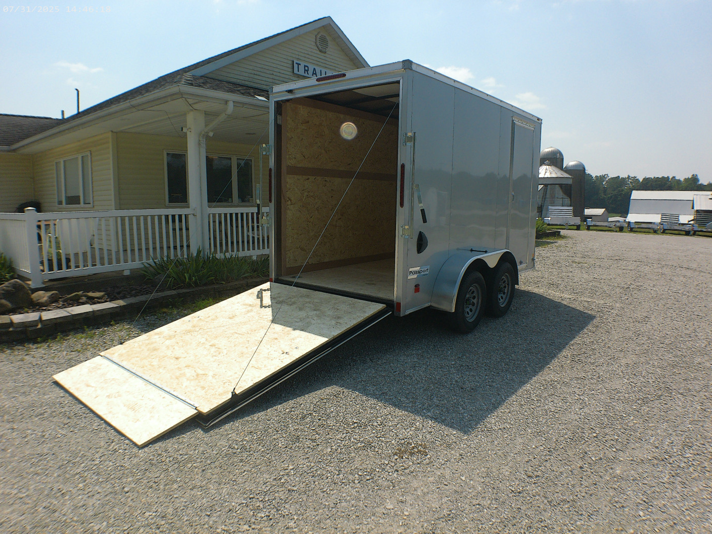 New 2026 Haulmark Passport 6x12 Tandem Deluxe Cargo / Enclosed Trailer