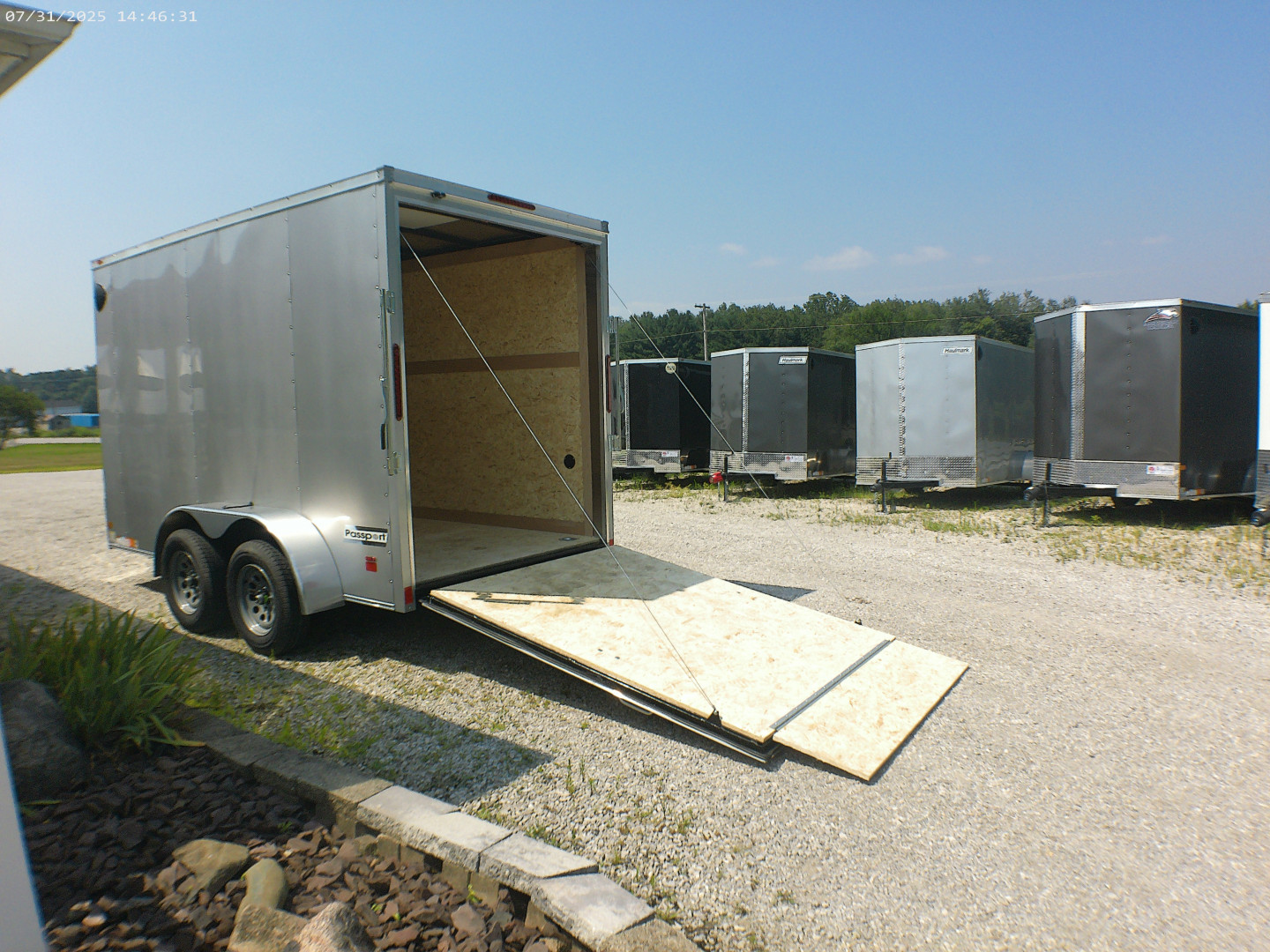 New 2026 Haulmark Passport 6x12 Tandem Deluxe Cargo / Enclosed Trailer
