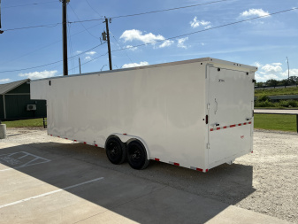 New 2025 X-On 8'x24’ Steel Enclosed Trailer – E2
