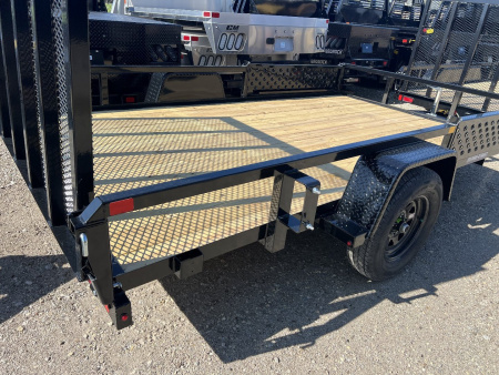 New 2025 Sure-Trac 7 X 12 Tube Top ATV 3K Idler Utility Trailer