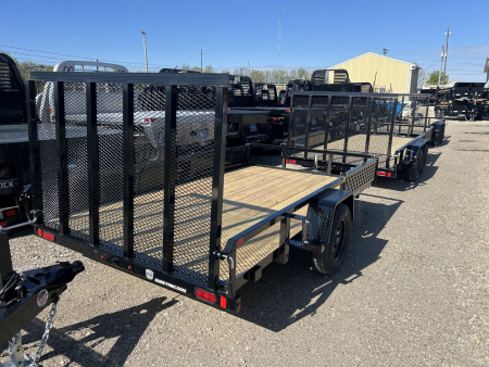 New 2025 Sure-Trac 7 X 12 Tube Top ATV 3K Idler Utility Trailer