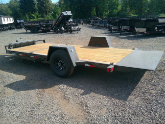 New 2025 Sure-Trac 6'10"x24 (12+4) Single Axle 7.8K Split Tilt Trailer