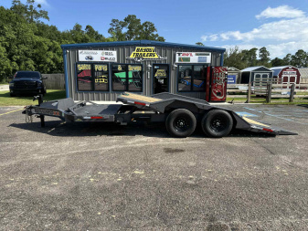 New 2025 RawMaxx 102x20 GTX Gravity Tilt Equipment Trailer