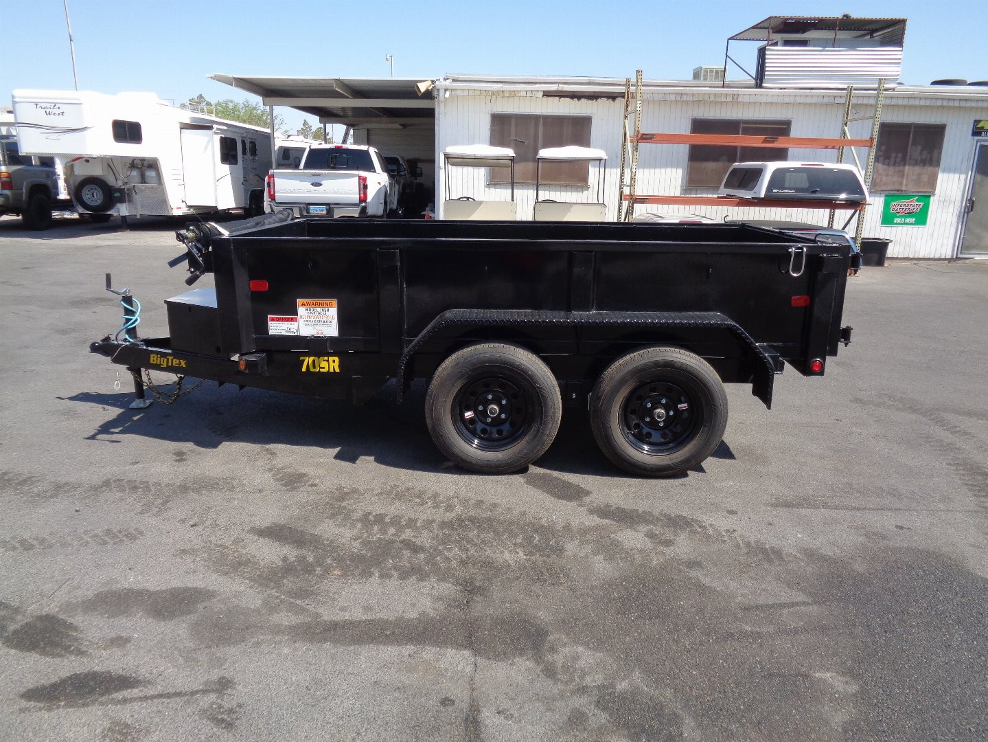 New 2026 BIG TEX Trailers * 70SR-10 * 5x10 Tandem Axle Single Ram 7k Dump Trailer