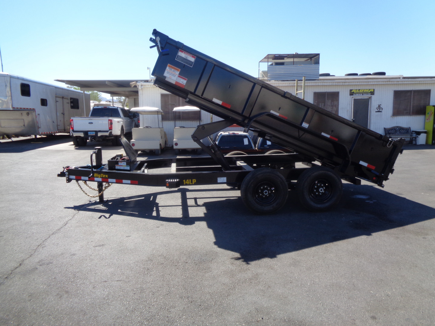 New 2026 Big Tex Trailers * 14LP-14 * 14Ft Heavy Duty Ultra Low Profile 14k Dump Trailer