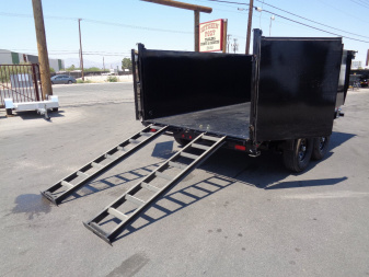 New 2026 BIG TEX Trailers * 14LX-14 P4 * 14Ft 4Ft Side Tandem Axle 14k Dump Trailer