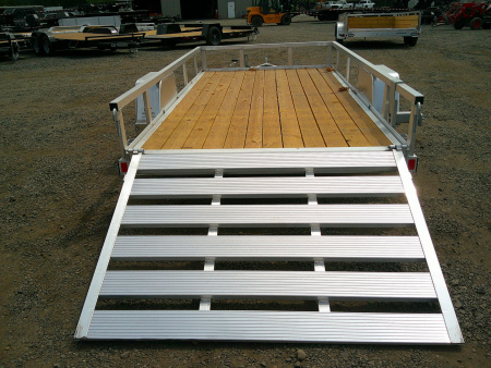 New 2025 Sure-Trac 6x12 3K Aluminum Tube Top Utility Trailer