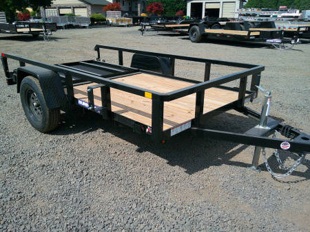 New 2025 Sure-Trac 6x10 3K Tube Top Utility Trailer
