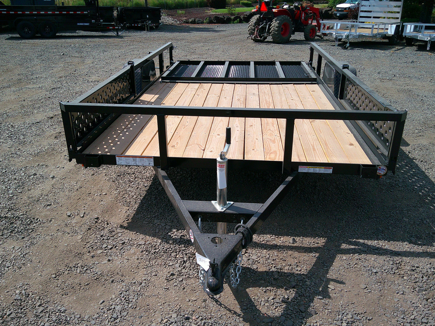 New 2025 Sure-Trac 5x10 Tube Top 3K Utility Trailer