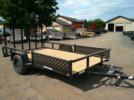 New 2025 Sure-Trac 5x10 Tube Top 3K Utility Trailer