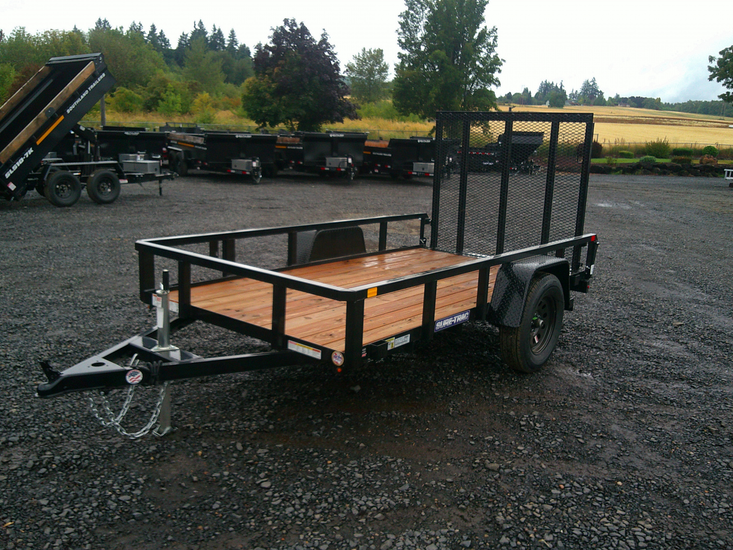 New 2025 Sure-Trac 5x10 Tube Top 3K Utility Trailer